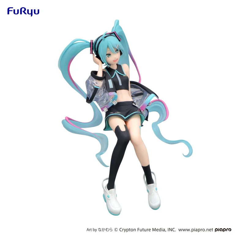 Character Vocal Series - Noodle Stopper Figure - Miku Hatsune (Neon Cyber)