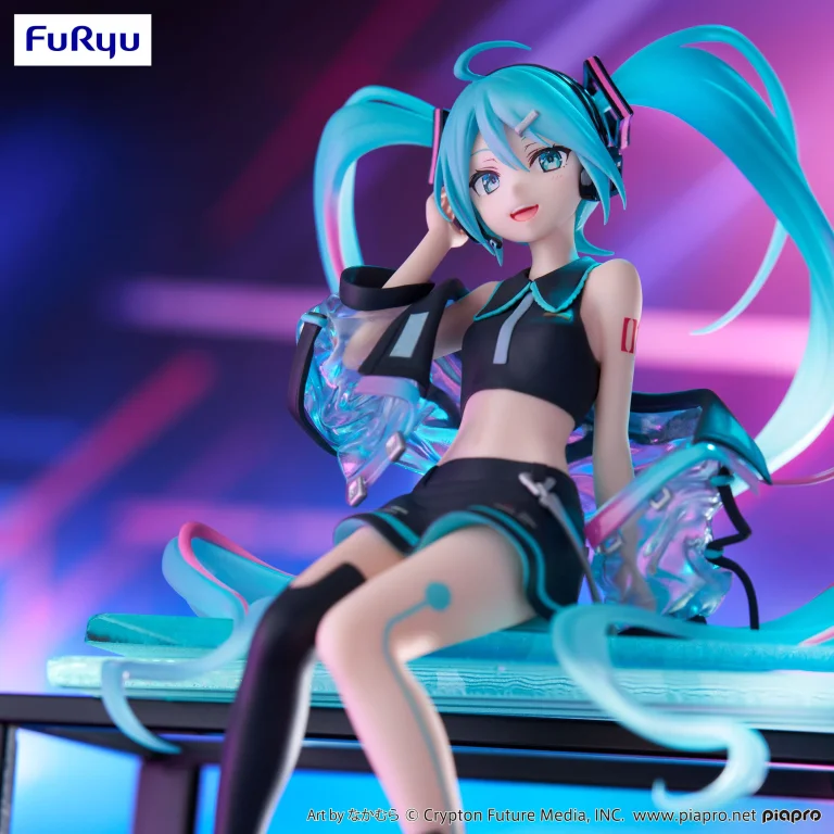 Character Vocal Series - Noodle Stopper Figure - Miku Hatsune (Neon Cyber)