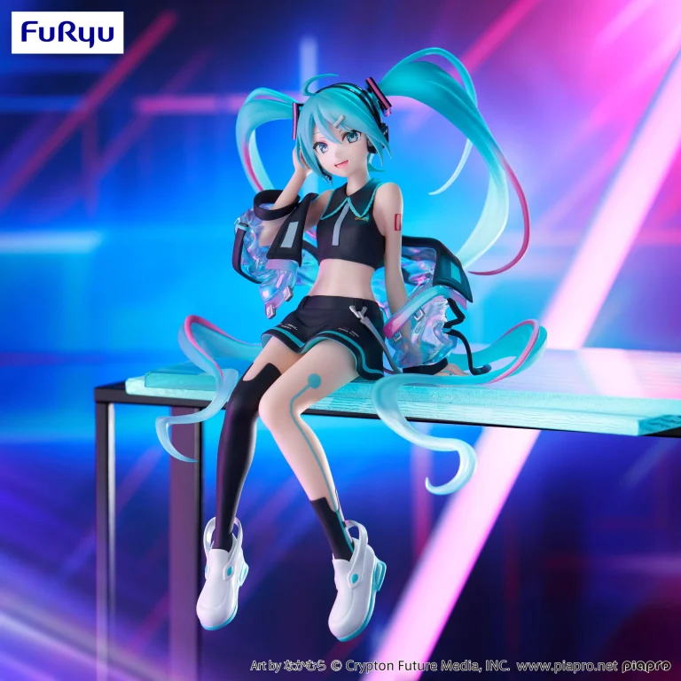 Character Vocal Series - Noodle Stopper Figure - Miku Hatsune (Neon Cyber)