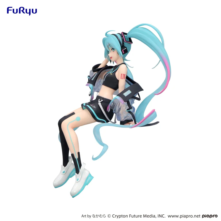 Character Vocal Series - Noodle Stopper Figure - Miku Hatsune (Neon Cyber)