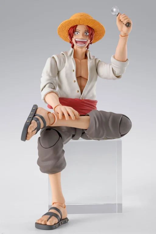 One Piece - S.H.Figuarts - Red-Haired Shanks & Monkey D. Ruffy (Childhood Ver.)