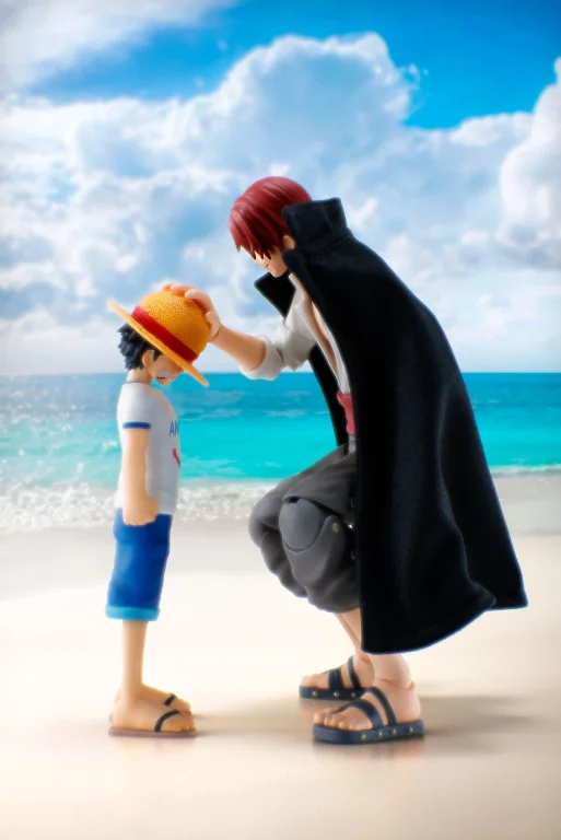 One Piece - S.H.Figuarts - Red-Haired Shanks & Monkey D. Ruffy (Childhood Ver.)