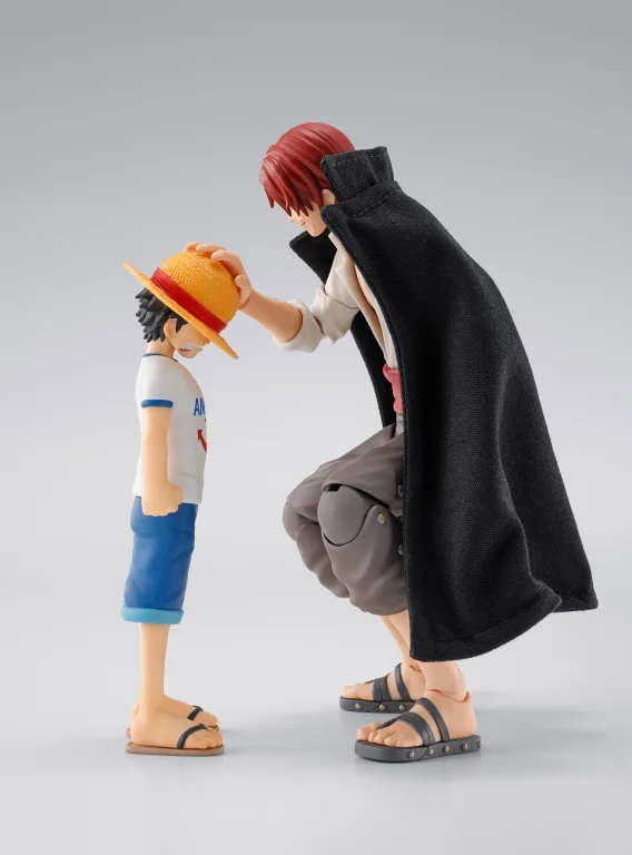 One Piece - S.H.Figuarts - Red-Haired Shanks & Monkey D. Ruffy (Childhood Ver.)