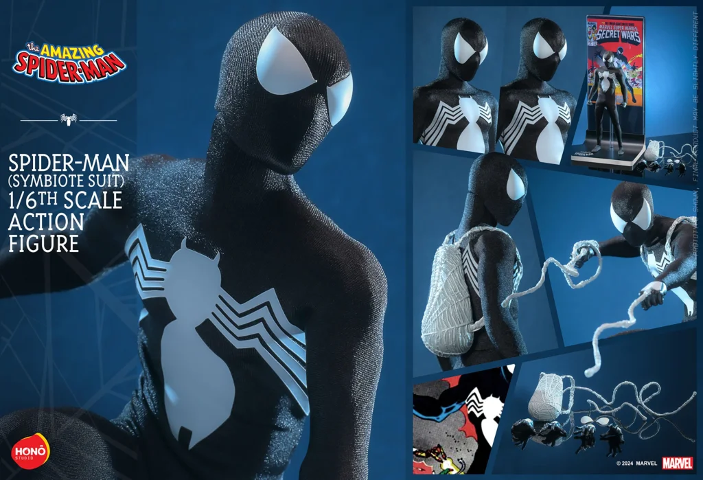 Spider-Man - Scale Action Figure - Spider-Man (Symbiote Suit)