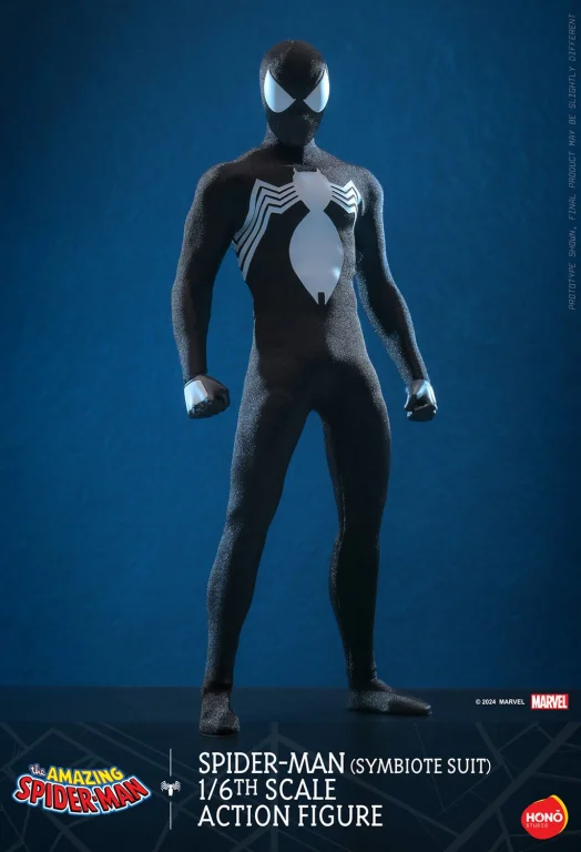 Spider-Man - Scale Action Figure - Spider-Man (Symbiote Suit)