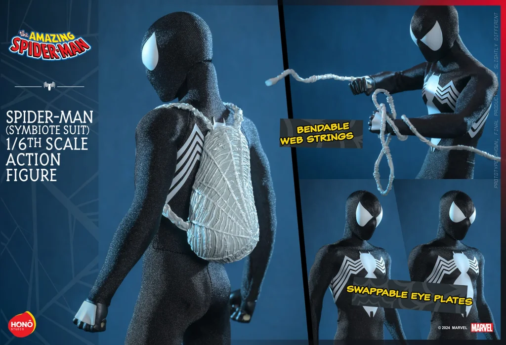 Spider-Man - Scale Action Figure - Spider-Man (Symbiote Suit)