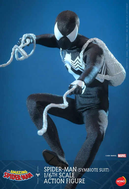 Spider-Man - Scale Action Figure - Spider-Man (Symbiote Suit)