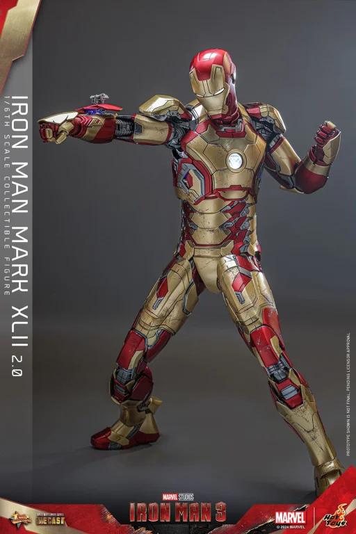 Iron Man - Scale Action Figure - Iron Man Mark XLII (2.0)