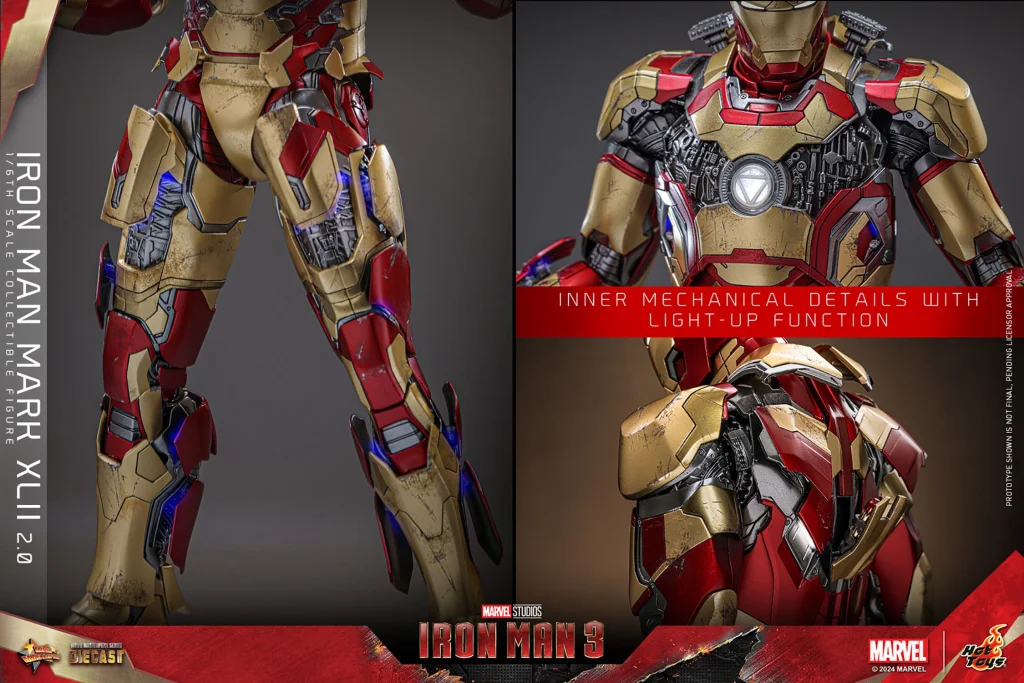 Iron Man - Scale Action Figure - Iron Man Mark XLII (2.0)