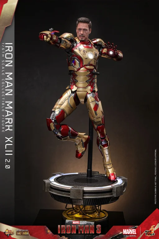 Iron Man - Scale Action Figure - Iron Man Mark XLII (2.0)