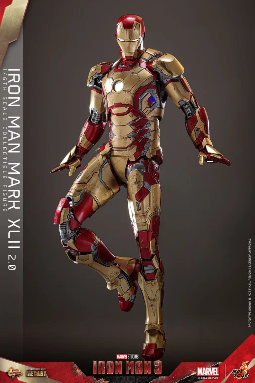 Iron Man - Scale Action Figure - Iron Man Mark XLII (2.0)