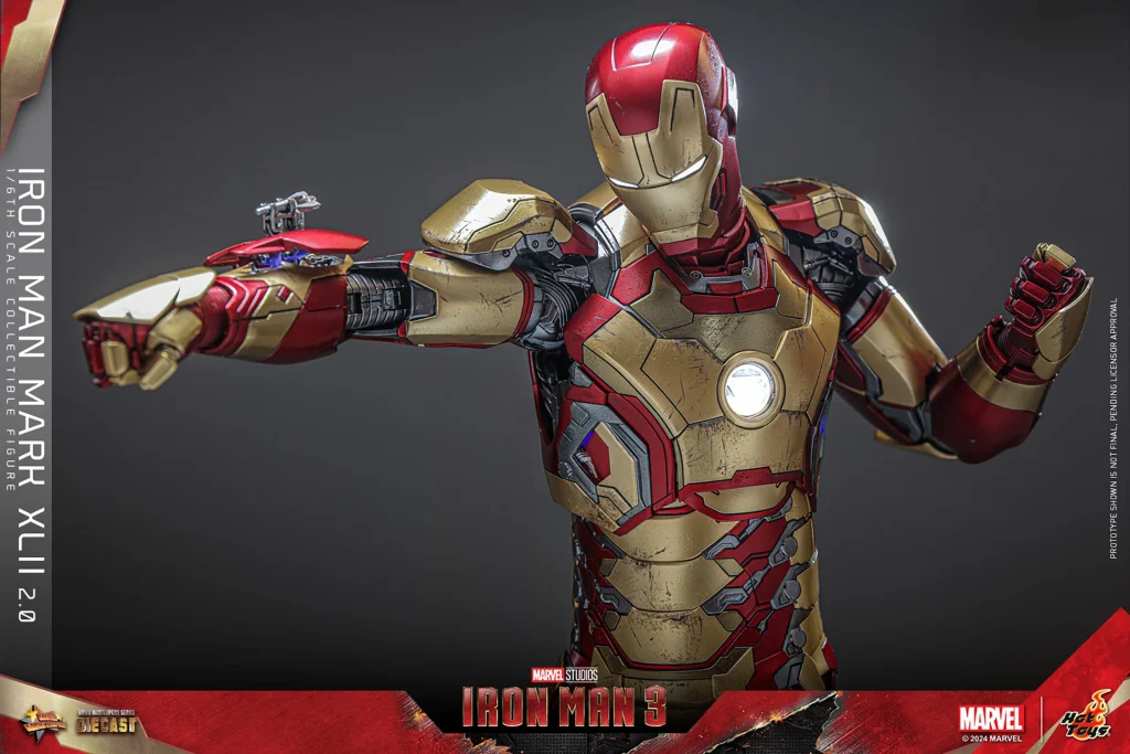 Iron Man - Scale Action Figure - Iron Man Mark XLII (2.0)