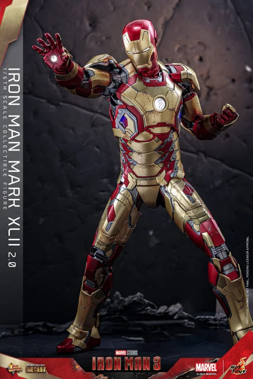 Iron Man - Scale Action Figure - Iron Man Mark XLII (2.0)