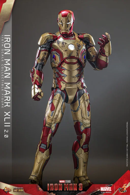 Iron Man - Scale Action Figure - Iron Man Mark XLII (2.0)