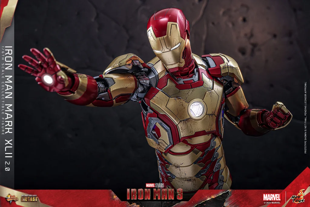 Iron Man - Scale Action Figure - Iron Man Mark XLII (2.0)