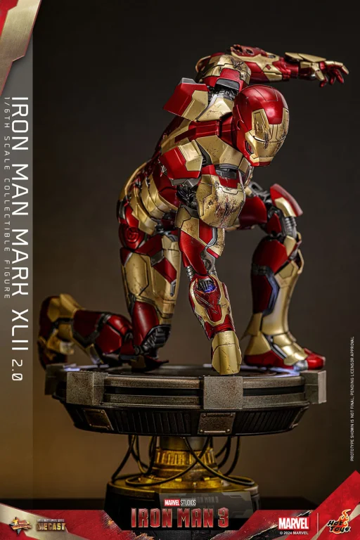 Iron Man - Scale Action Figure - Iron Man Mark XLII (2.0)