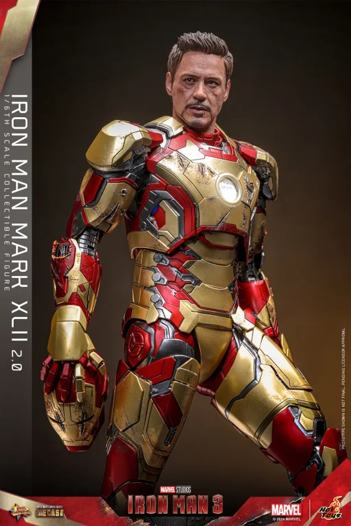 Iron Man - Scale Action Figure - Iron Man Mark XLII (2.0)