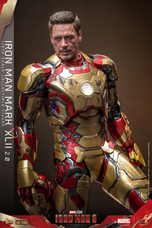 Iron Man - Scale Action Figure - Iron Man Mark XLII (2.0)