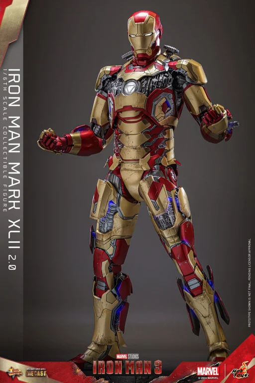 Iron Man - Scale Action Figure - Iron Man Mark XLII (2.0)