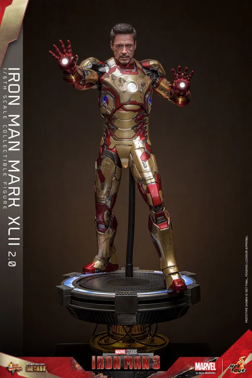 Iron Man - Scale Action Figure - Iron Man Mark XLII (2.0)