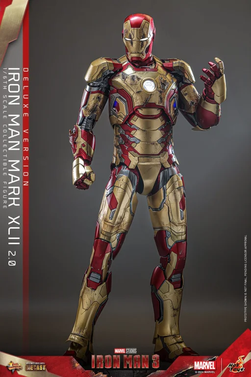 Iron Man - Scale Action Figure - Iron Man Mark XLII (2.0) (Deluxe)