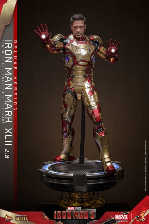 Iron Man - Scale Action Figure - Iron Man Mark XLII (2.0) (Deluxe)