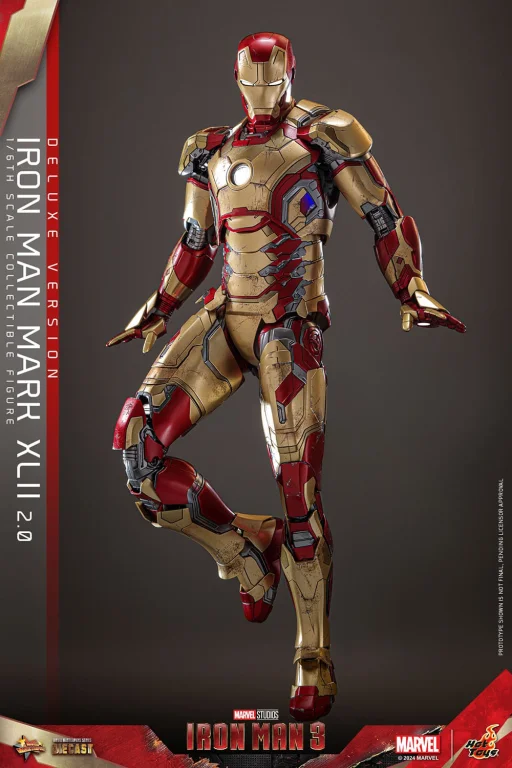 Iron Man - Scale Action Figure - Iron Man Mark XLII (2.0) (Deluxe)