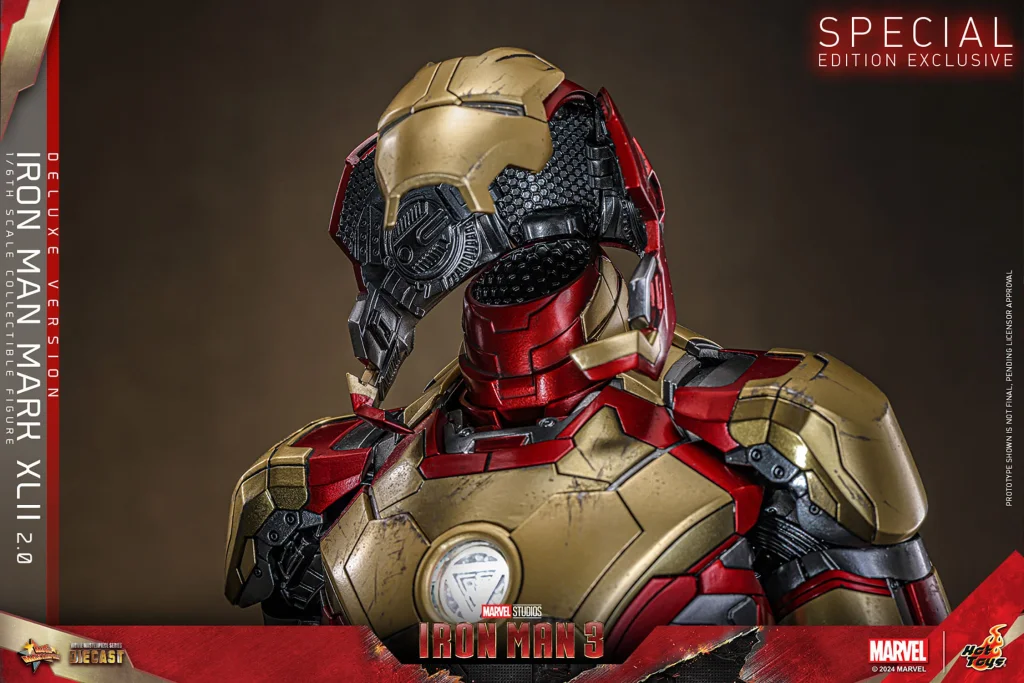 Iron Man - Scale Action Figure - Iron Man Mark XLII (2.0) (Deluxe)