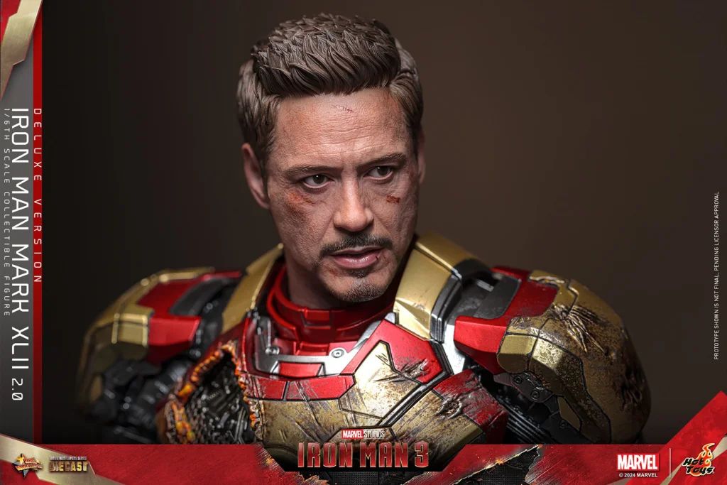 Iron Man - Scale Action Figure - Iron Man Mark XLII (2.0) (Deluxe)