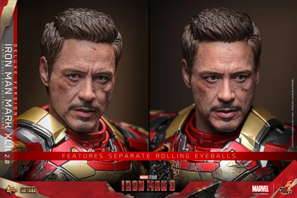 Iron Man - Scale Action Figure - Iron Man Mark XLII (2.0) (Deluxe)