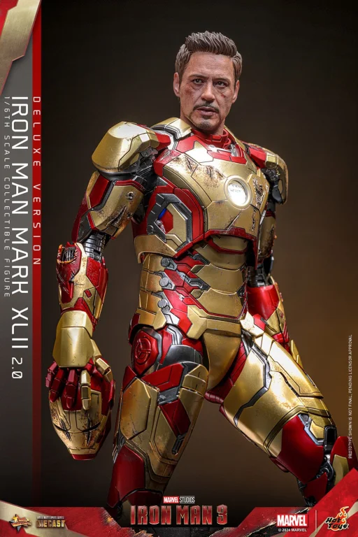 Iron Man - Scale Action Figure - Iron Man Mark XLII (2.0) (Deluxe)