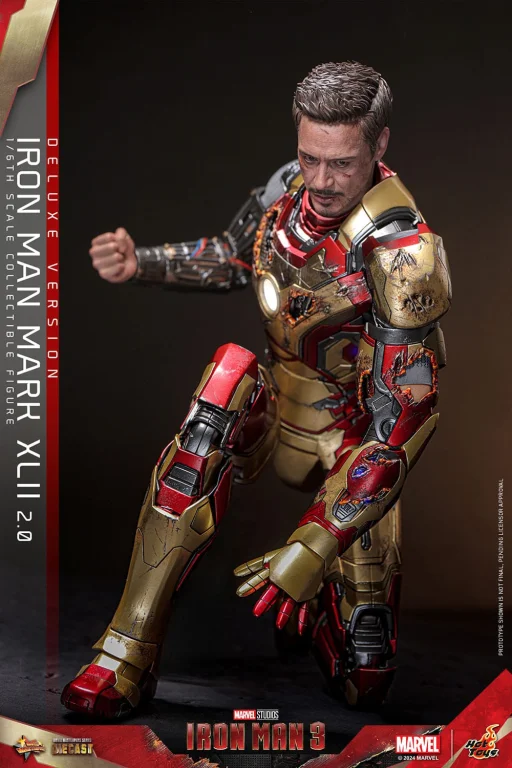 Iron Man - Scale Action Figure - Iron Man Mark XLII (2.0) (Deluxe)