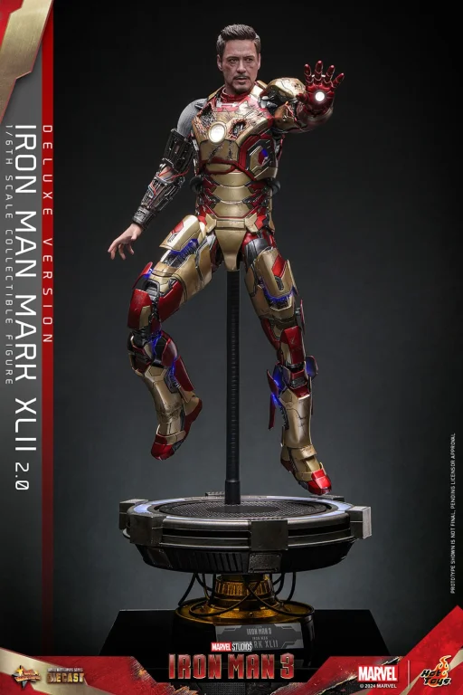 Iron Man - Scale Action Figure - Iron Man Mark XLII (2.0) (Deluxe)