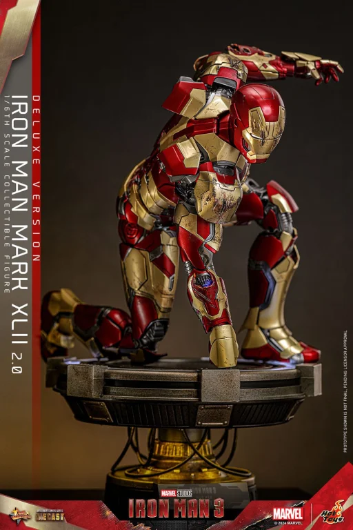 Iron Man - Scale Action Figure - Iron Man Mark XLII (2.0) (Deluxe)