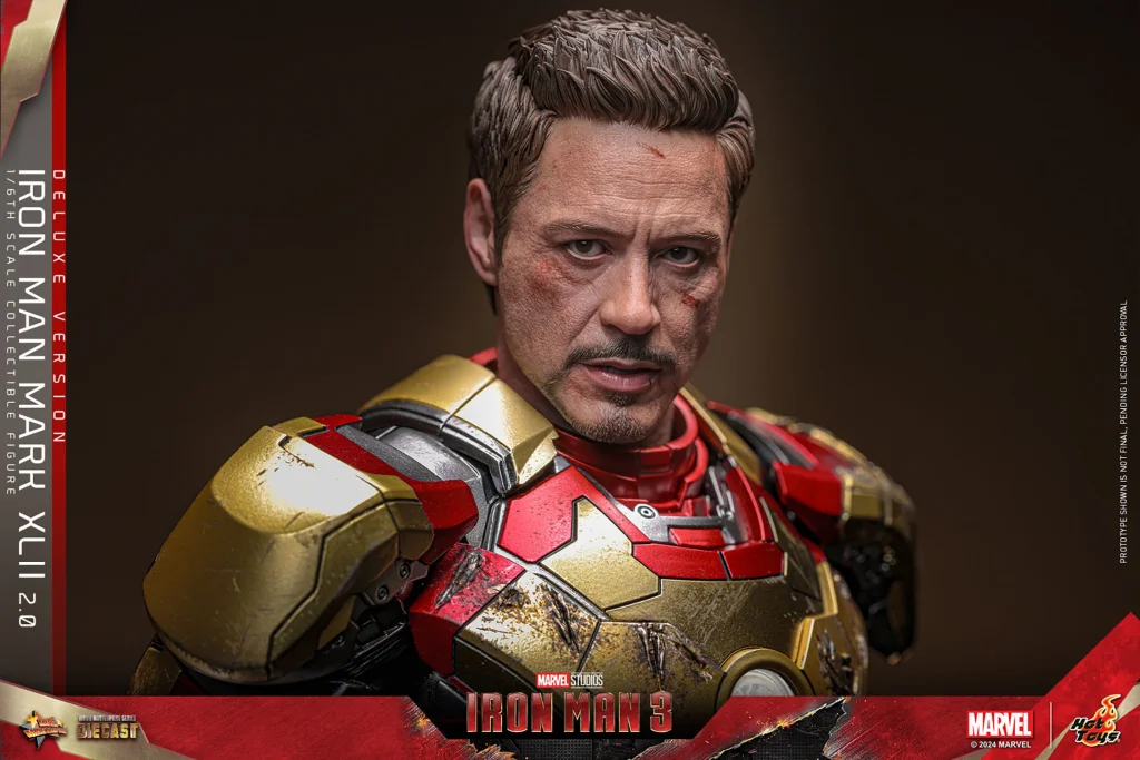 Iron Man - Scale Action Figure - Iron Man Mark XLII (2.0) (Deluxe)