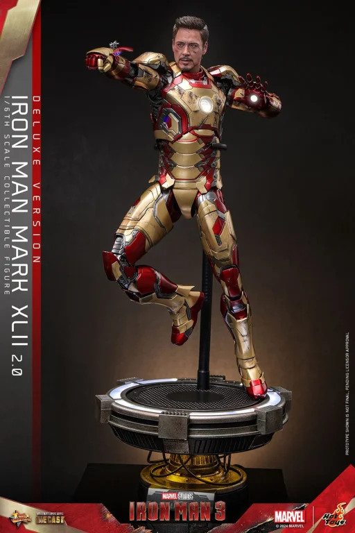 Iron Man - Scale Action Figure - Iron Man Mark XLII (2.0) (Deluxe)