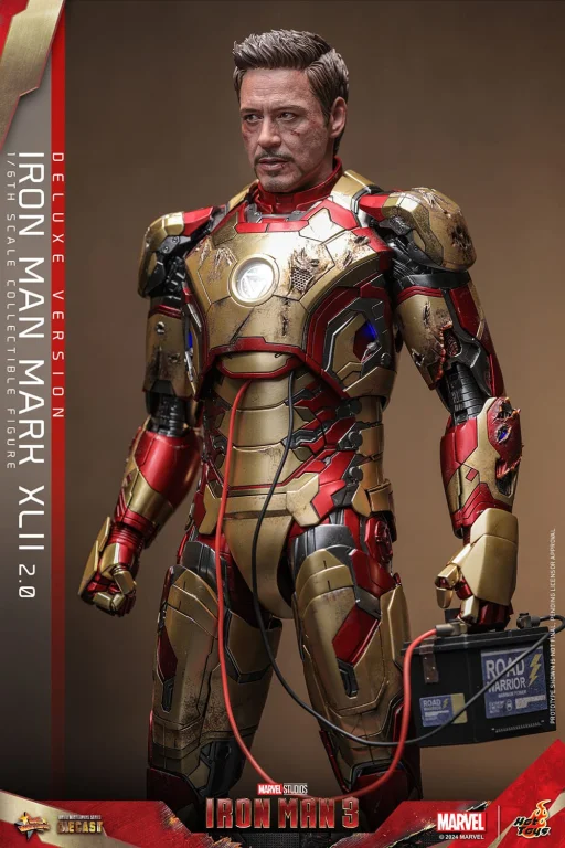 Iron Man - Scale Action Figure - Iron Man Mark XLII (2.0) (Deluxe)