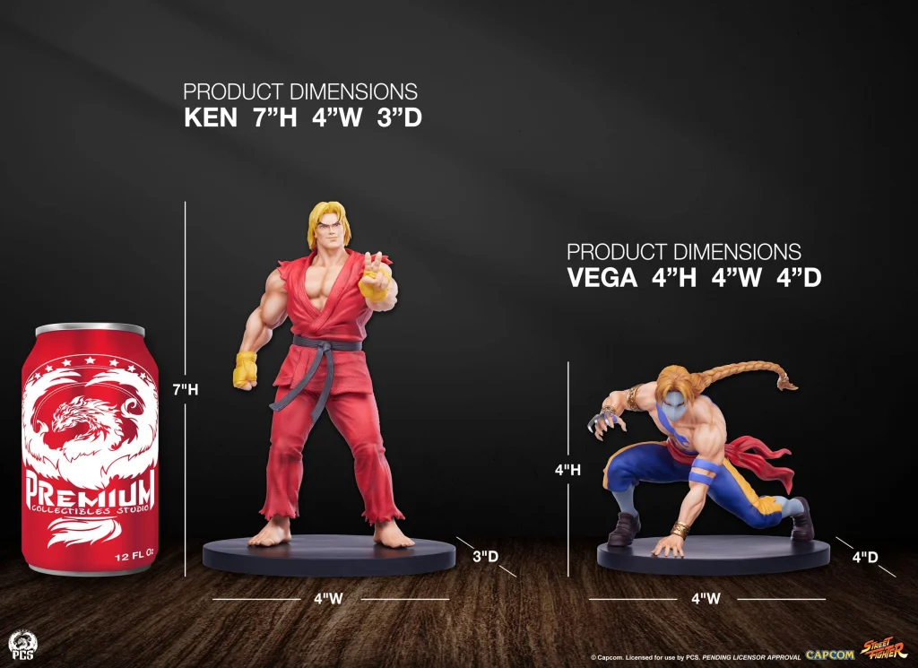 Street Fighter - Street Jam - Ken Masters & Vega (Set)