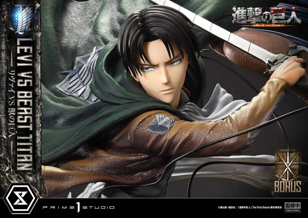 Attack on Titan - Ultimate Premium Masterline - Levi versus Beast Titan (Bonus Version)