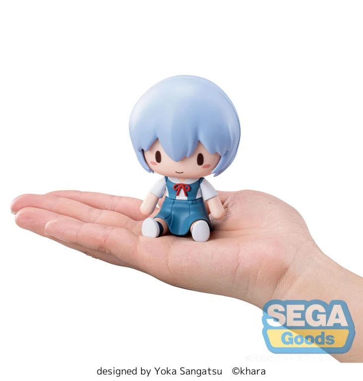 Evangelion - Fuwapuchi Chibi Figure - Rei Ayanami