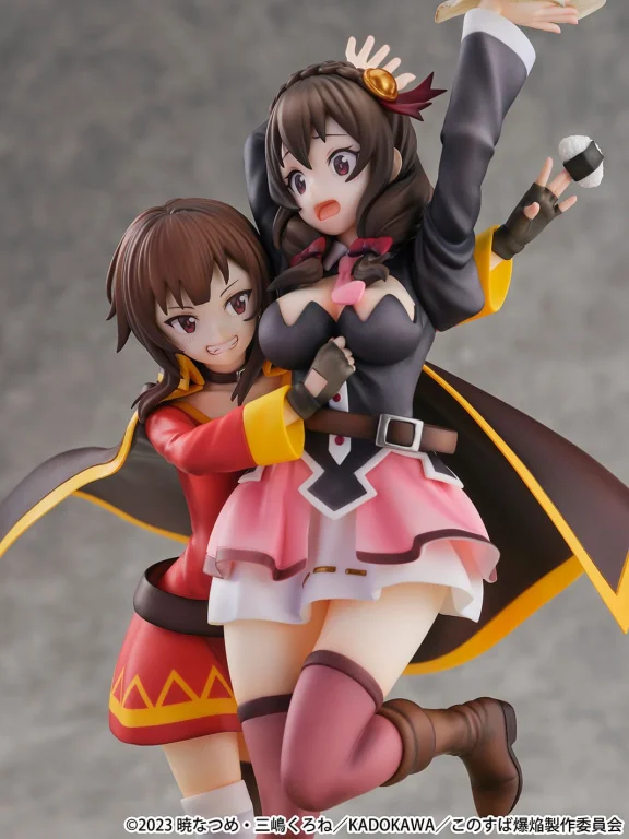 KonoSuba - SHIBUYA SCRAMBLE FIGURE - Megumin, Yunyun & Chomusuke (Futari wa Tomodachi Ver.)