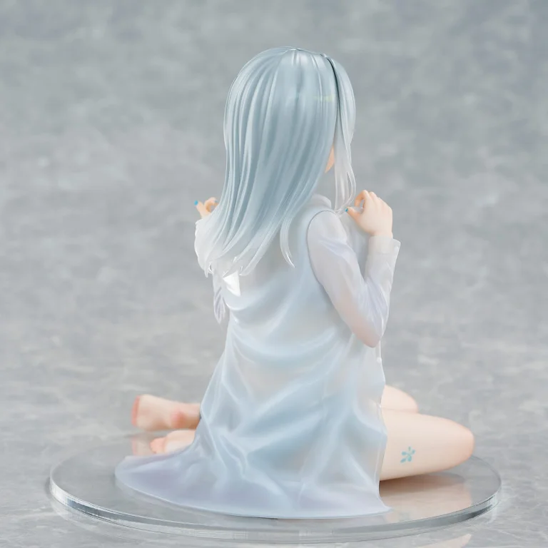 Fuumi - Scale Figure - Silver-Haired Girl Sky Blue Morning (Special Outfit ver.)