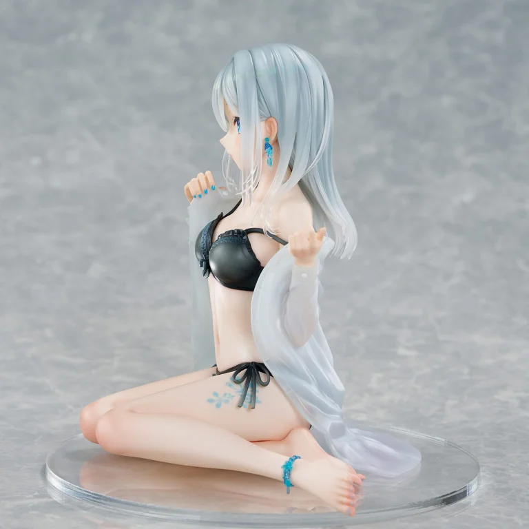 Fuumi - Scale Figure - Silver-Haired Girl Sky Blue Morning (Special Outfit ver.)