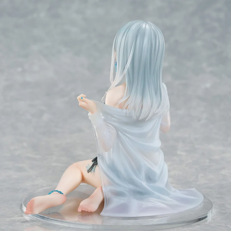 Fuumi - Scale Figure - Silver-Haired Girl Sky Blue Morning (Special Outfit ver.)