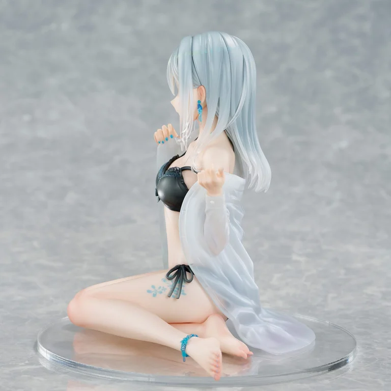 Fuumi - Scale Figure - Silver-Haired Girl Sky Blue Morning (Special Outfit ver.)