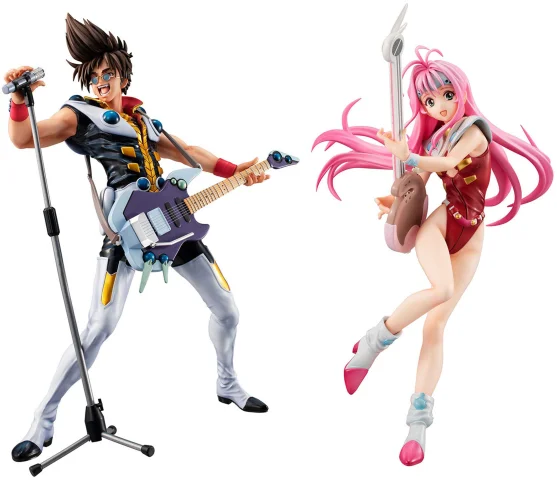 Produktbild zu Macross 7 - Scale Figure - Basara Nekki & Mylene Flare Jenius (FIRE BOMBER Live Stage)