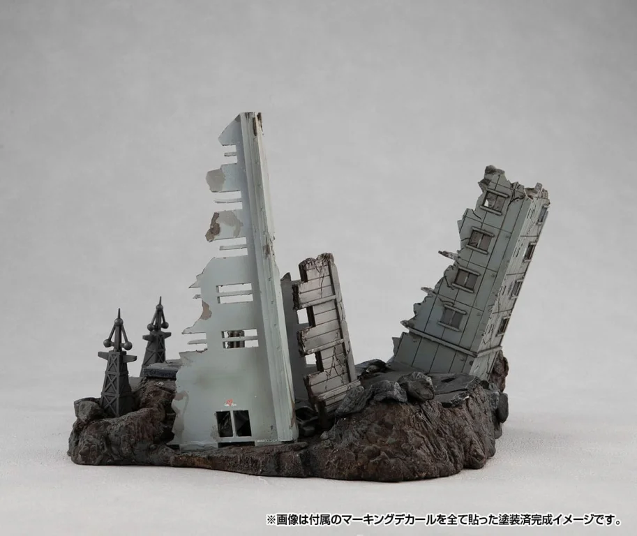 Mobile Suit Gundam - Realistic Model Series - New York City Ruins (Material Color Edition)