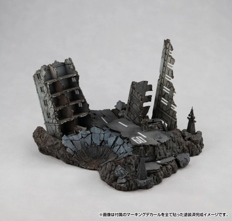 Mobile Suit Gundam - Realistic Model Series - New York City Ruins (Material Color Edition)