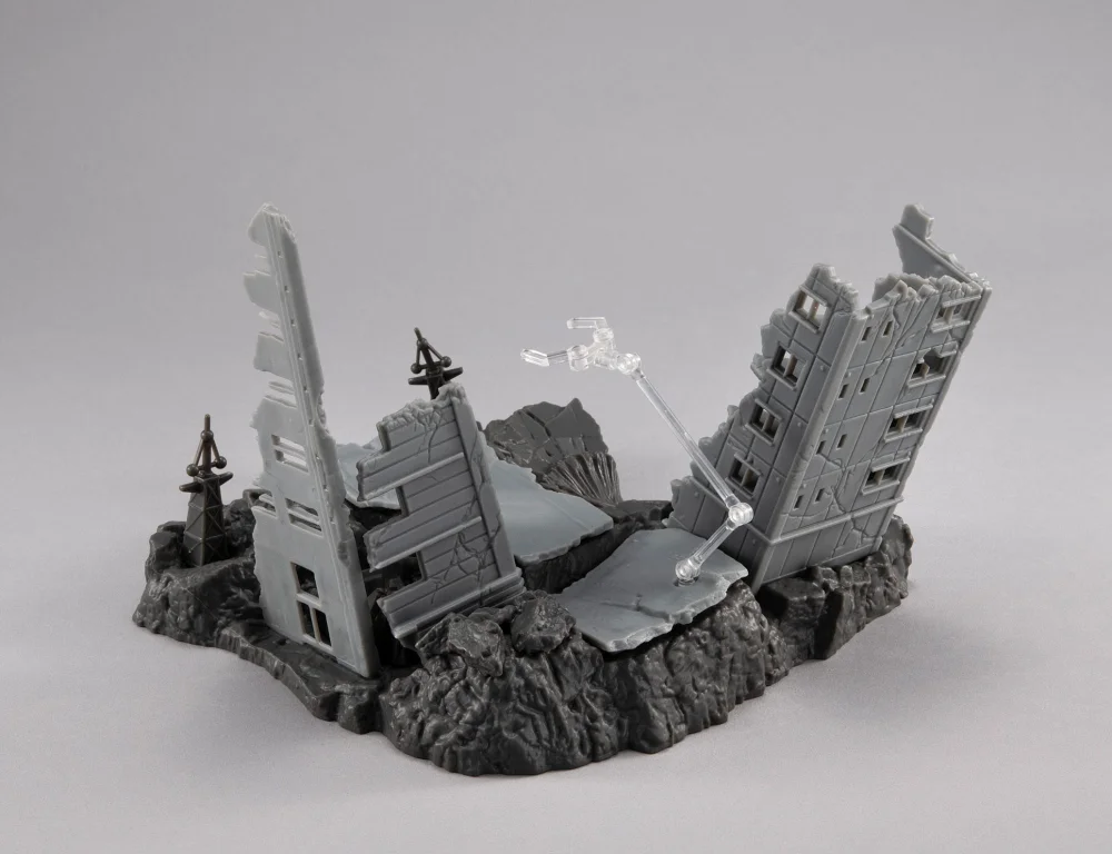 Mobile Suit Gundam - Realistic Model Series - New York City Ruins (Material Color Edition)