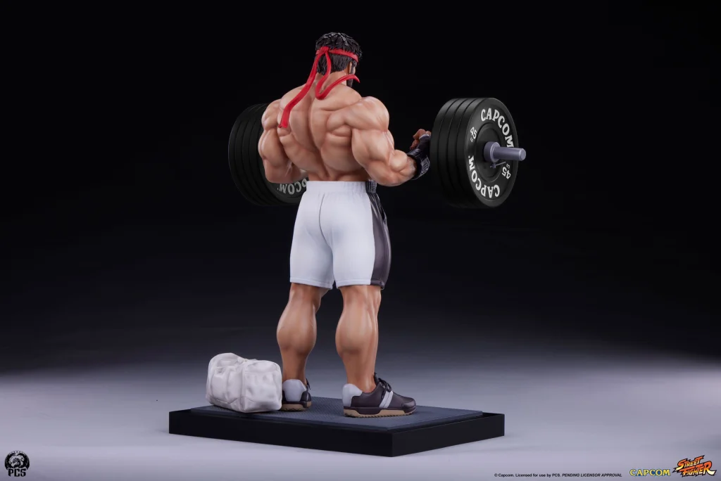 Street Fighter - Premier Series Statue - Ryū (Powerlifting Battle Silver Ex)